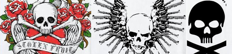 スカルのオリジナルTシャツ スカルのオリジナルTシャツ