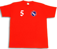 サッカー チームTシャツ・RED